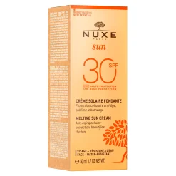 NUXE Crema Da Giorno|Protezione Solare Per Il Viso^Crema solare fondente alta protezione SPF30