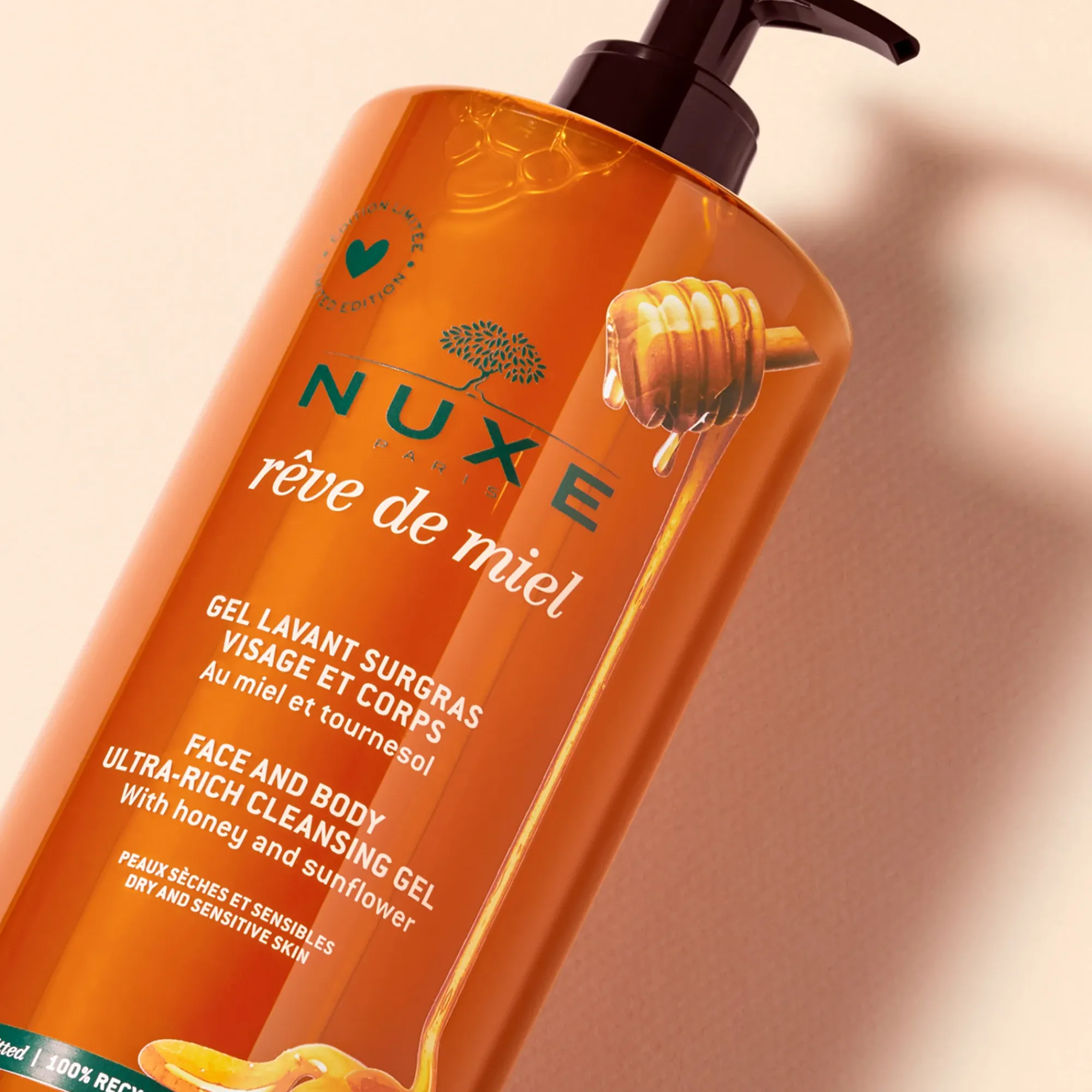 NUXE Gel Doccia^Gel detergente surgrassante liporestitutivo viso e corpo