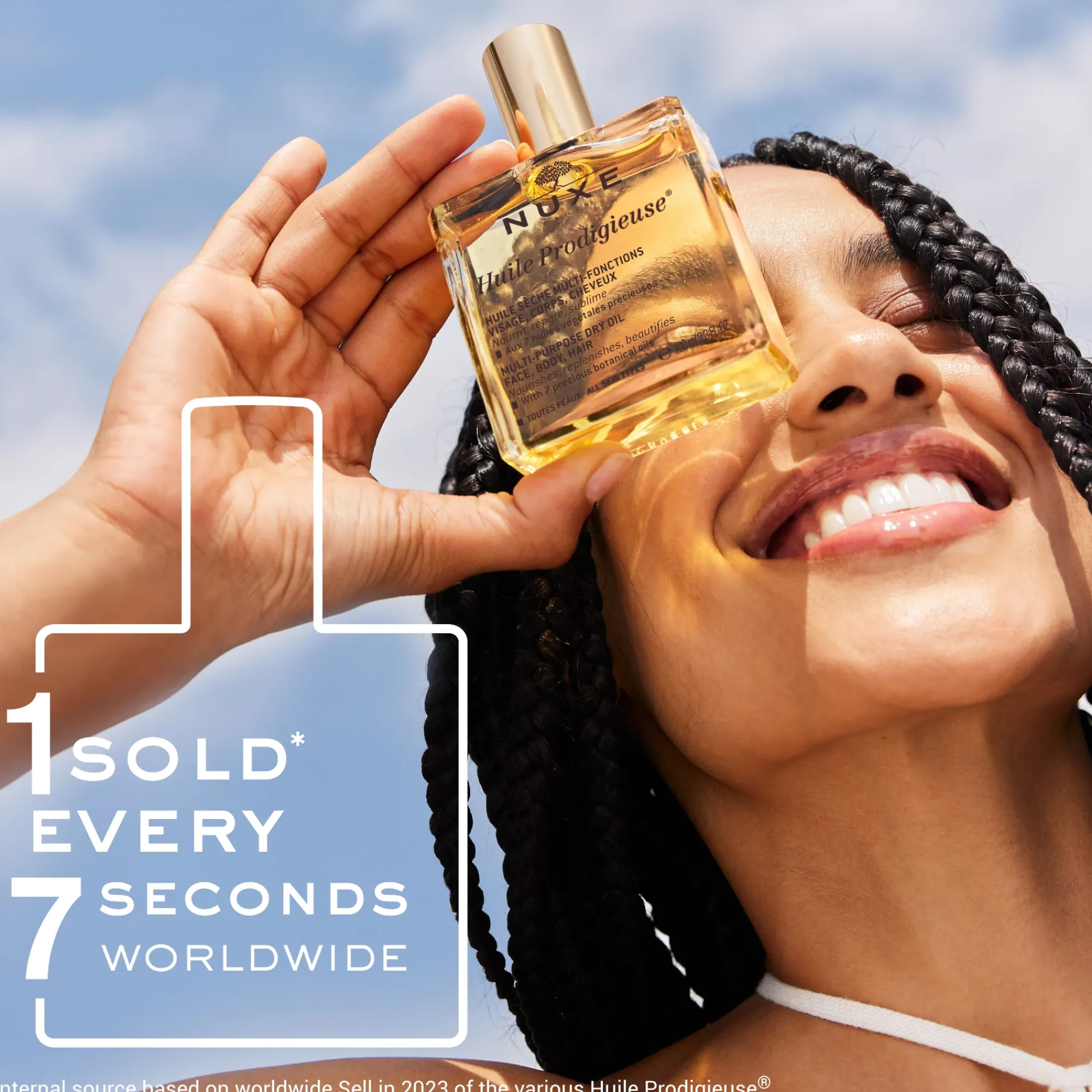 NUXE Olio Per Capelli|Olio Per Il Corpo^Huile Prodigieuse® 100ml - Olio secco per viso, corpo e capelli