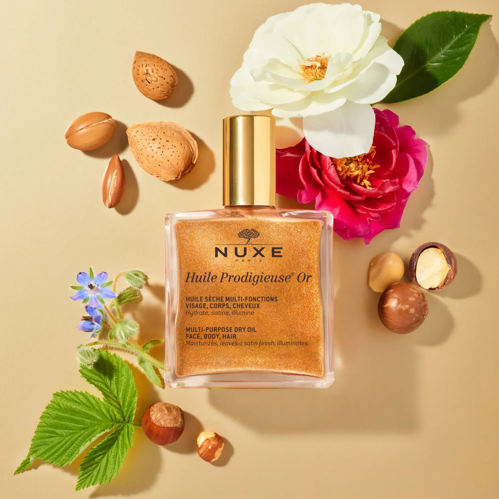 NUXE Prezzi Bassi|Olio Per Capelli^Huile Prodigieuse® Or 50 ml - Olio secco per viso, corpo e capelli