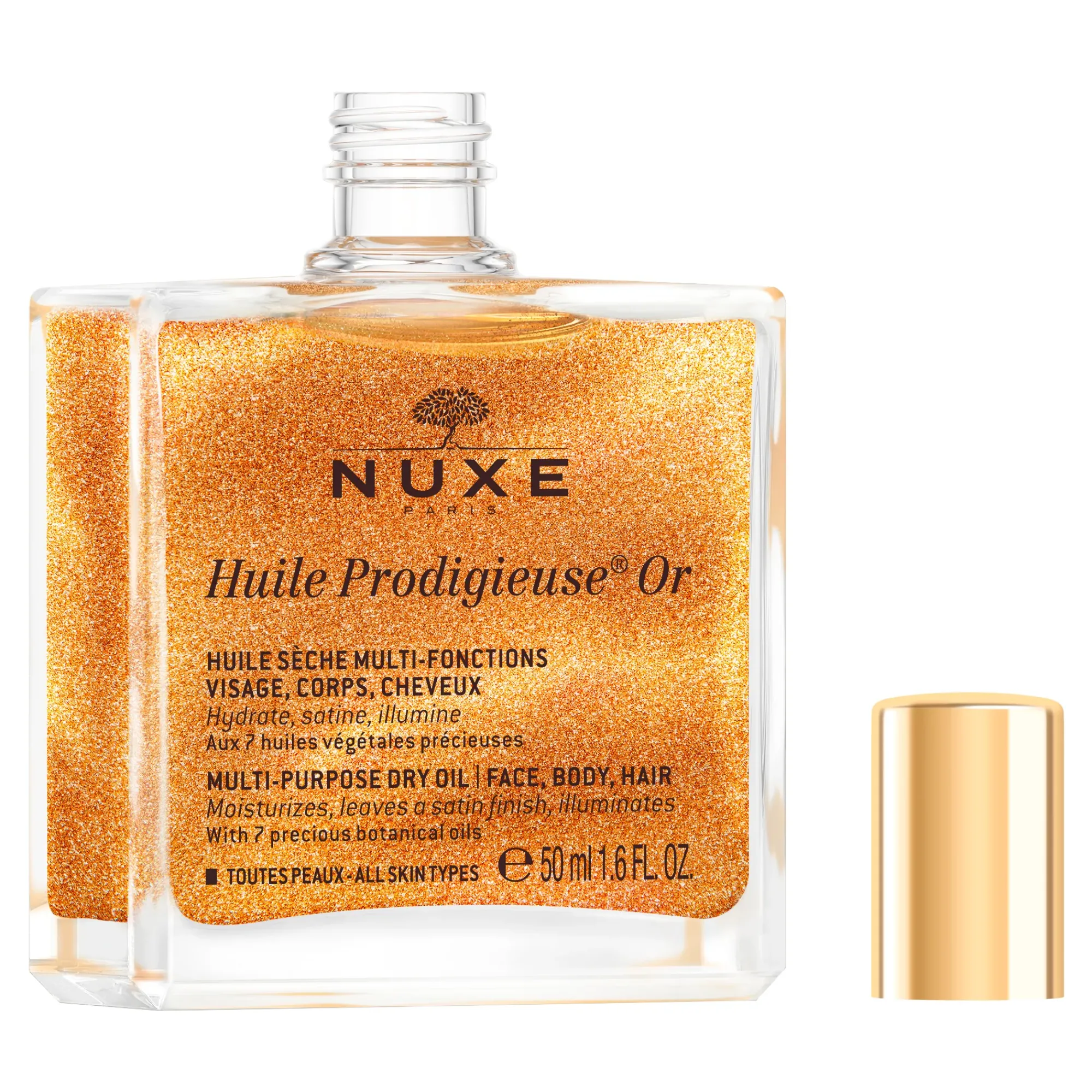 NUXE Prezzi Bassi|Olio Per Capelli^Huile Prodigieuse® Or 50 ml - Olio secco per viso, corpo e capelli