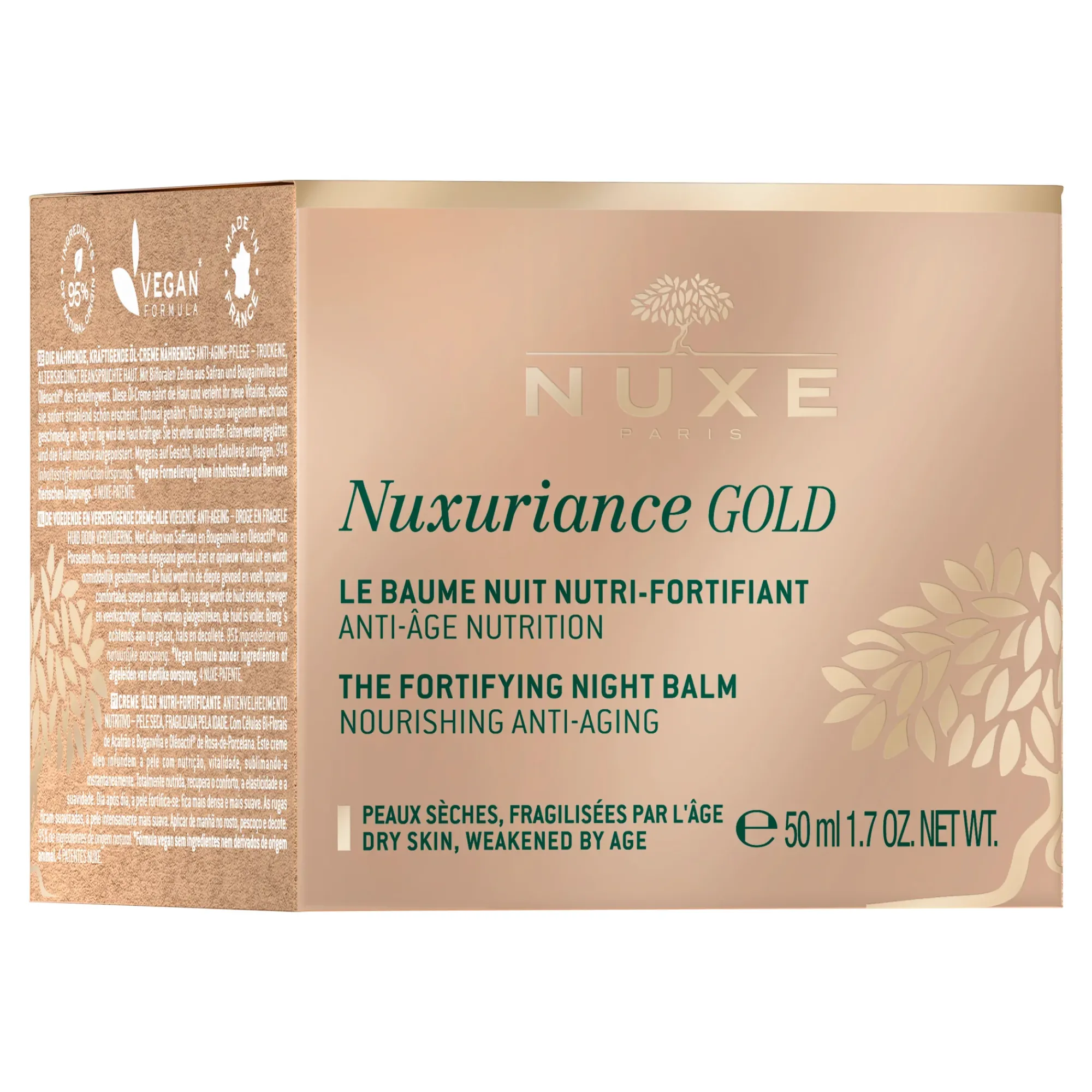 NUXE Crema Da Notte|Trattamento Anti-Età^Il Balsamo notte nutri-fortificante