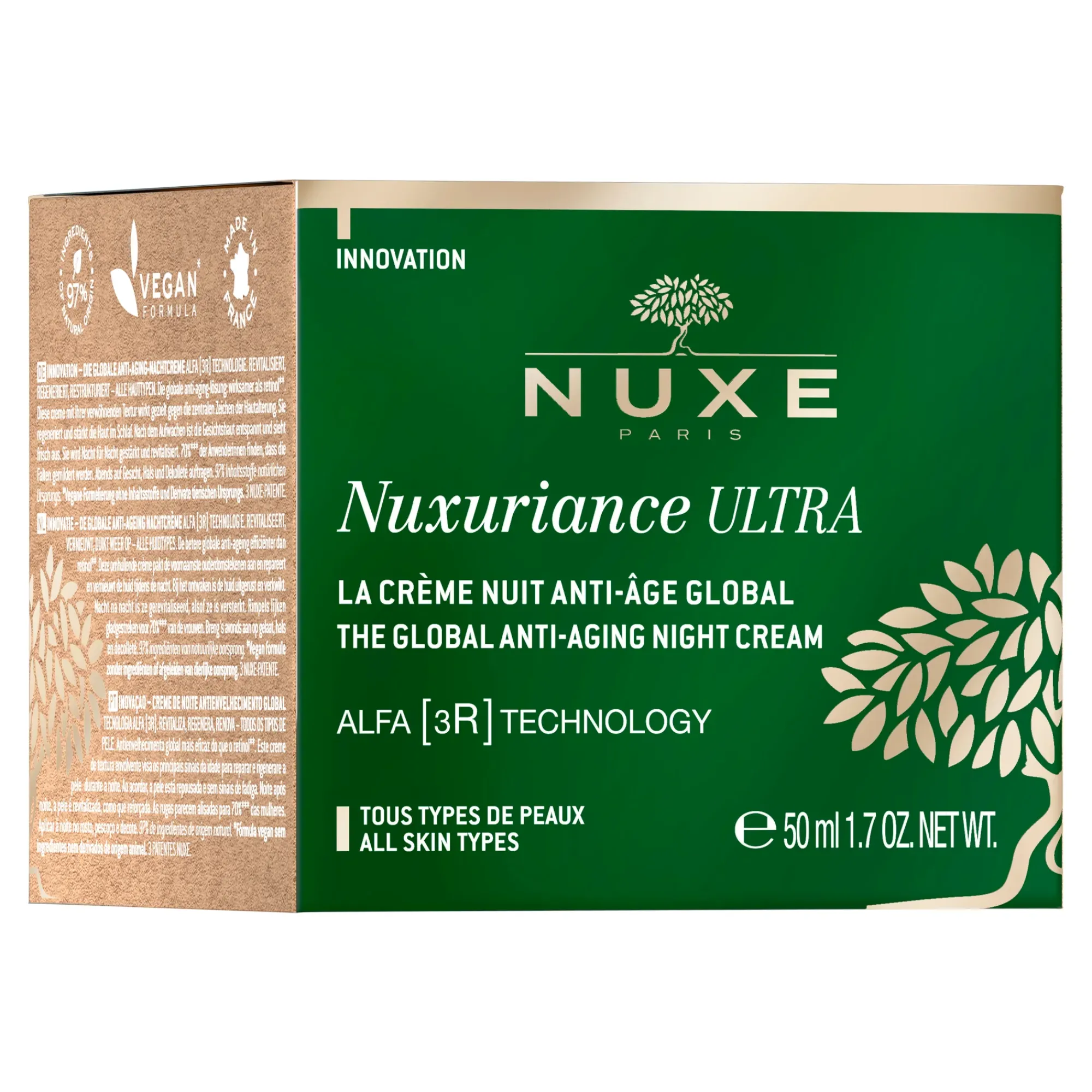 NUXE Crema Da Notte|Trattamento Anti-Età^La Crema notte anti-età globale