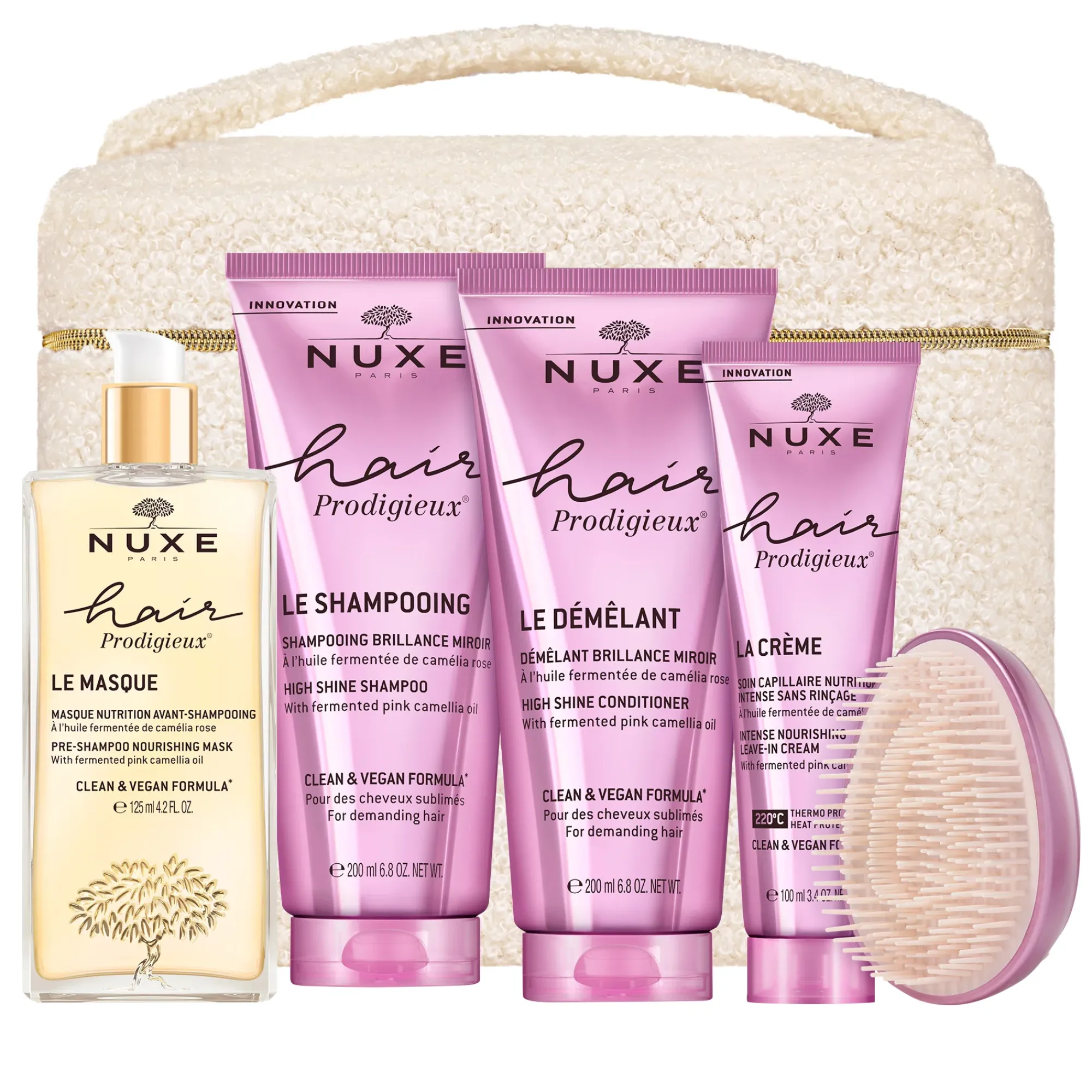 NUXE Districante|Shampoo^Routine Effetto lucentezza, Hair Prodigieux®