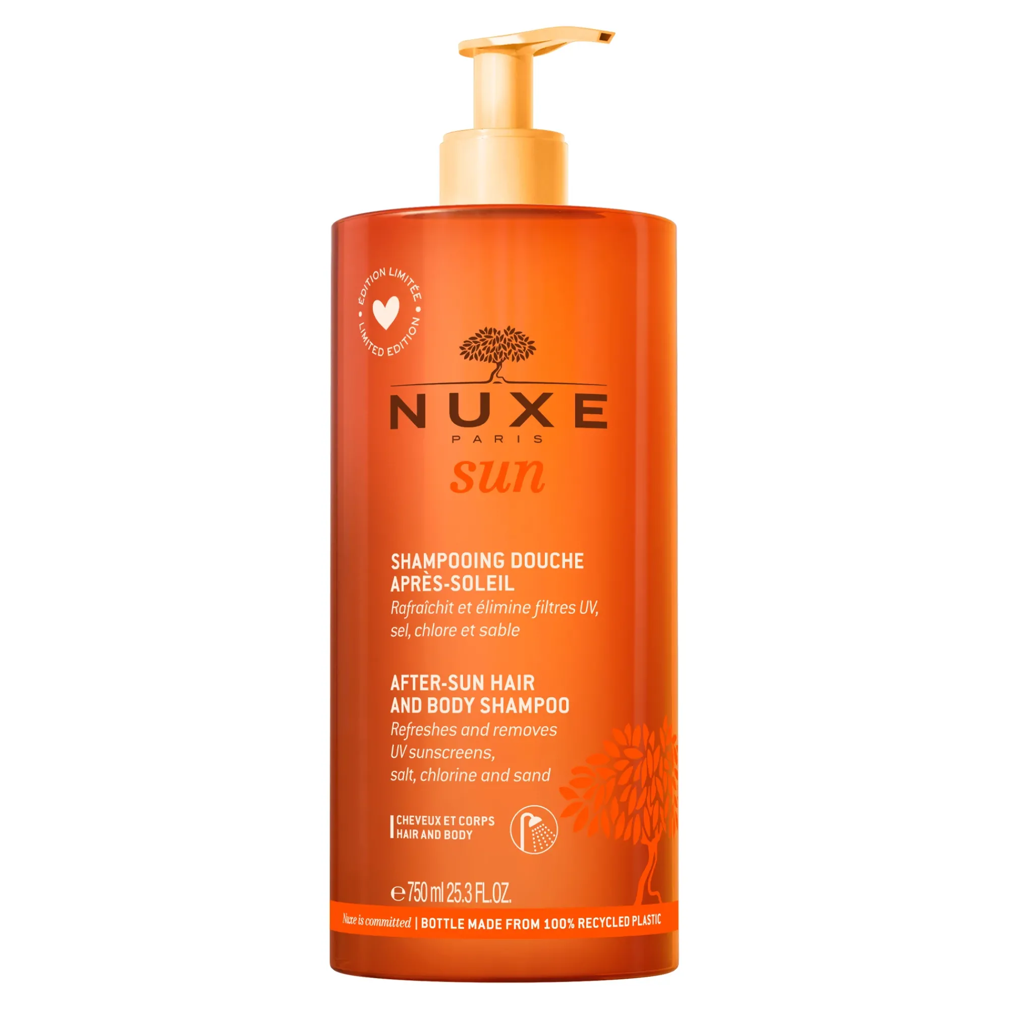 NUXE Shampoo|Dopo Il Sole^Shampoo doccia doposole | 750ML